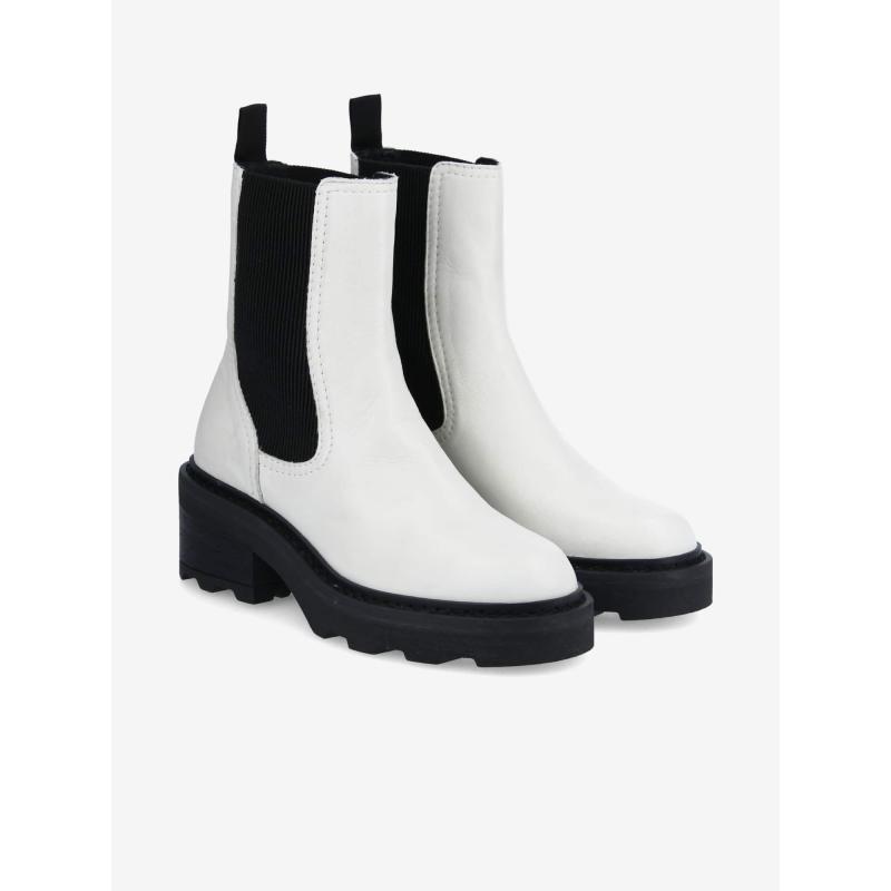 MIKE CHELSEA W - BABY CALF - OFF WHITE
